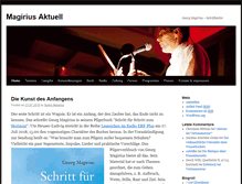 Tablet Screenshot of magirius-aktuell.de